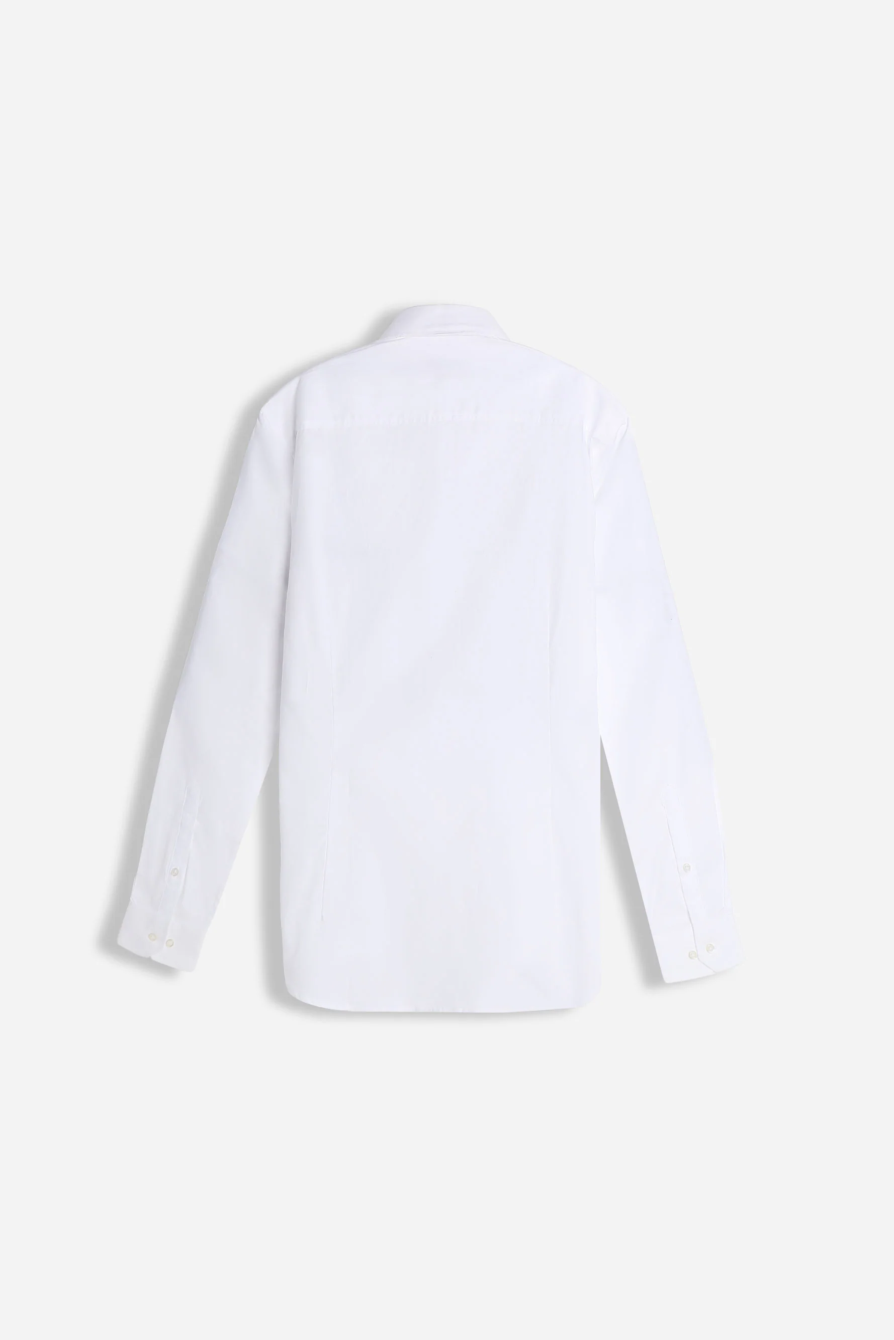 CAMICIA FIL A FIL COLLO FRANCESCE BIANCO - Image 3
