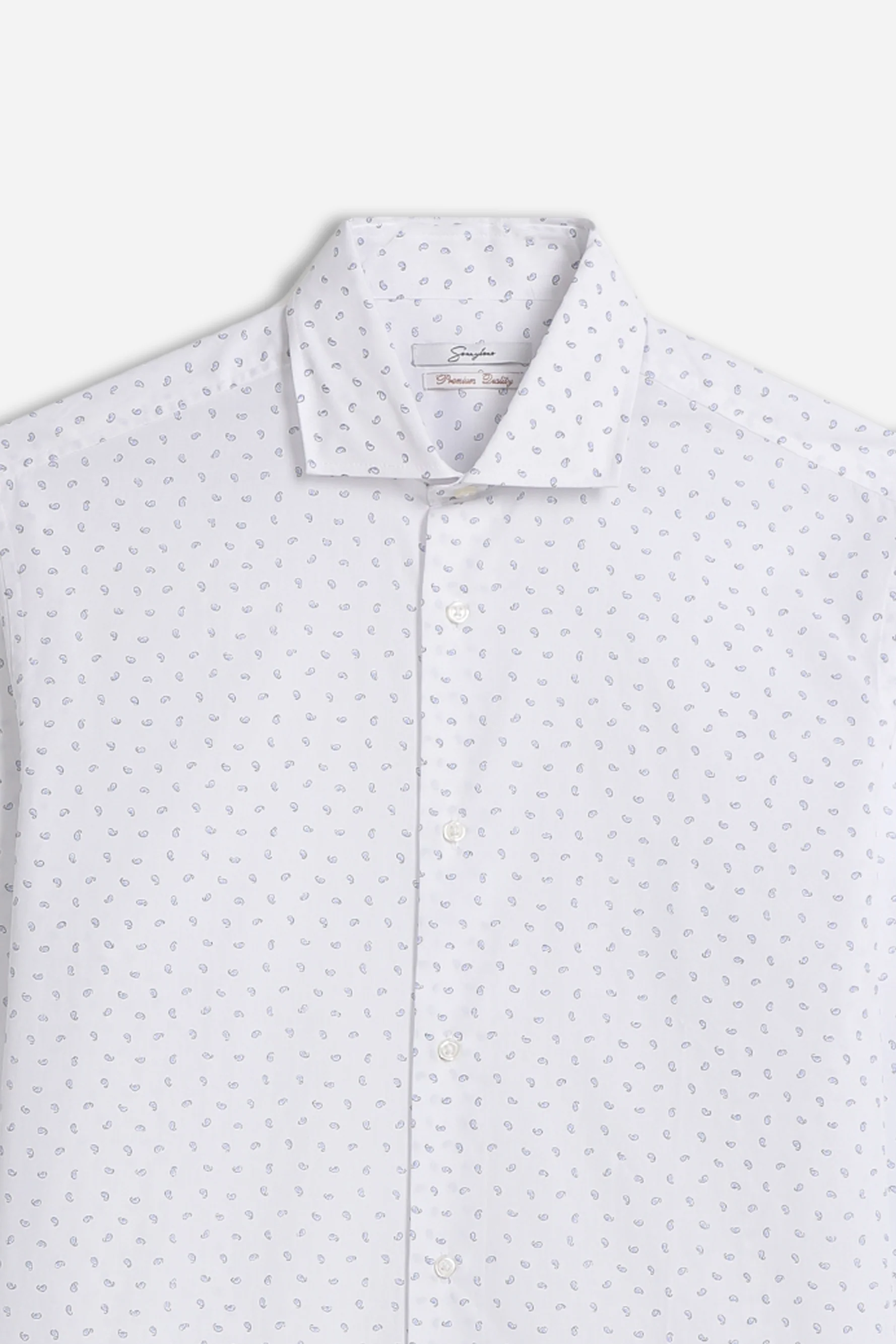 CAMICIA FIL A FIL CIELO - Image 3