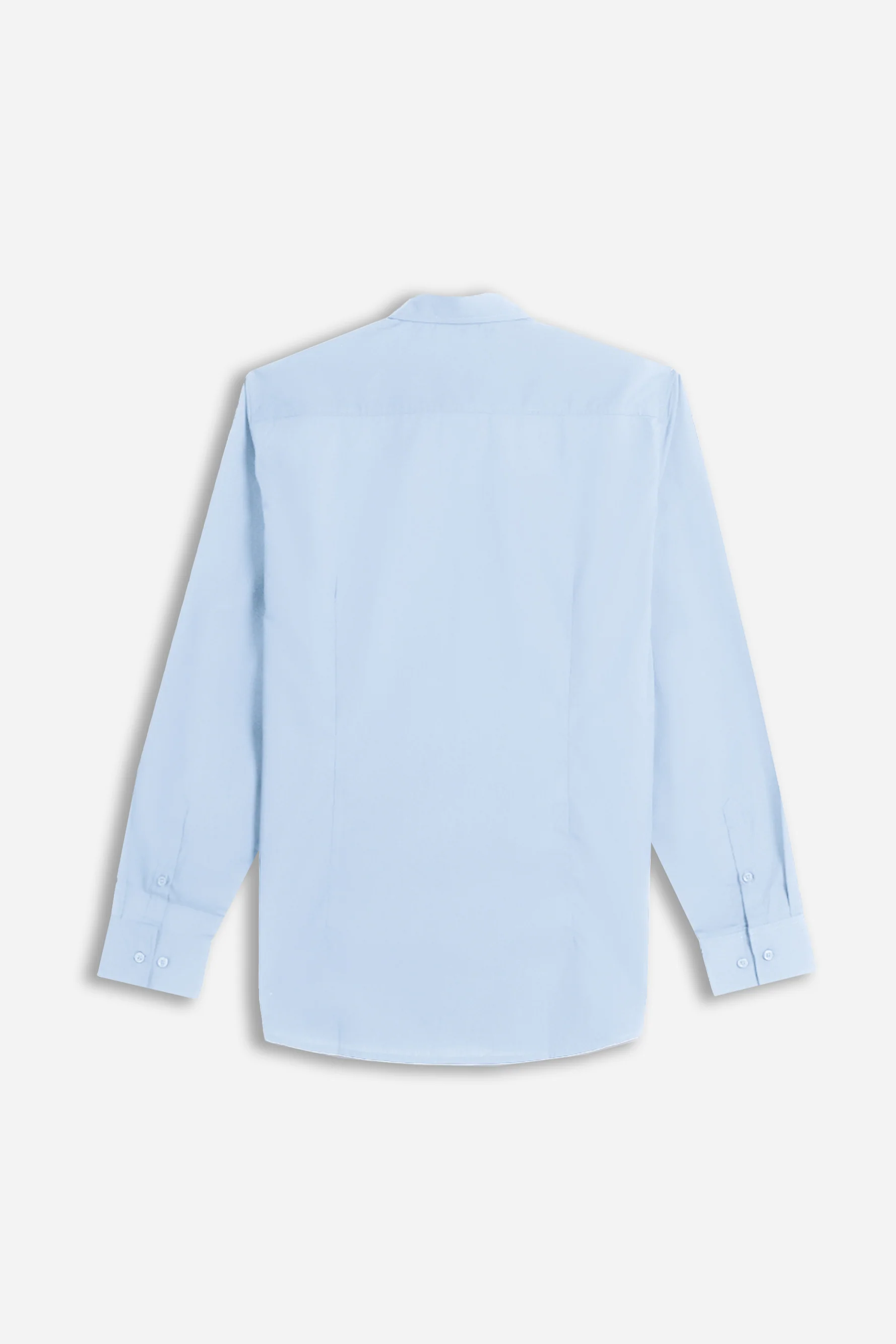 CAMICIA POPELINE BASIC CIELO - Image 3