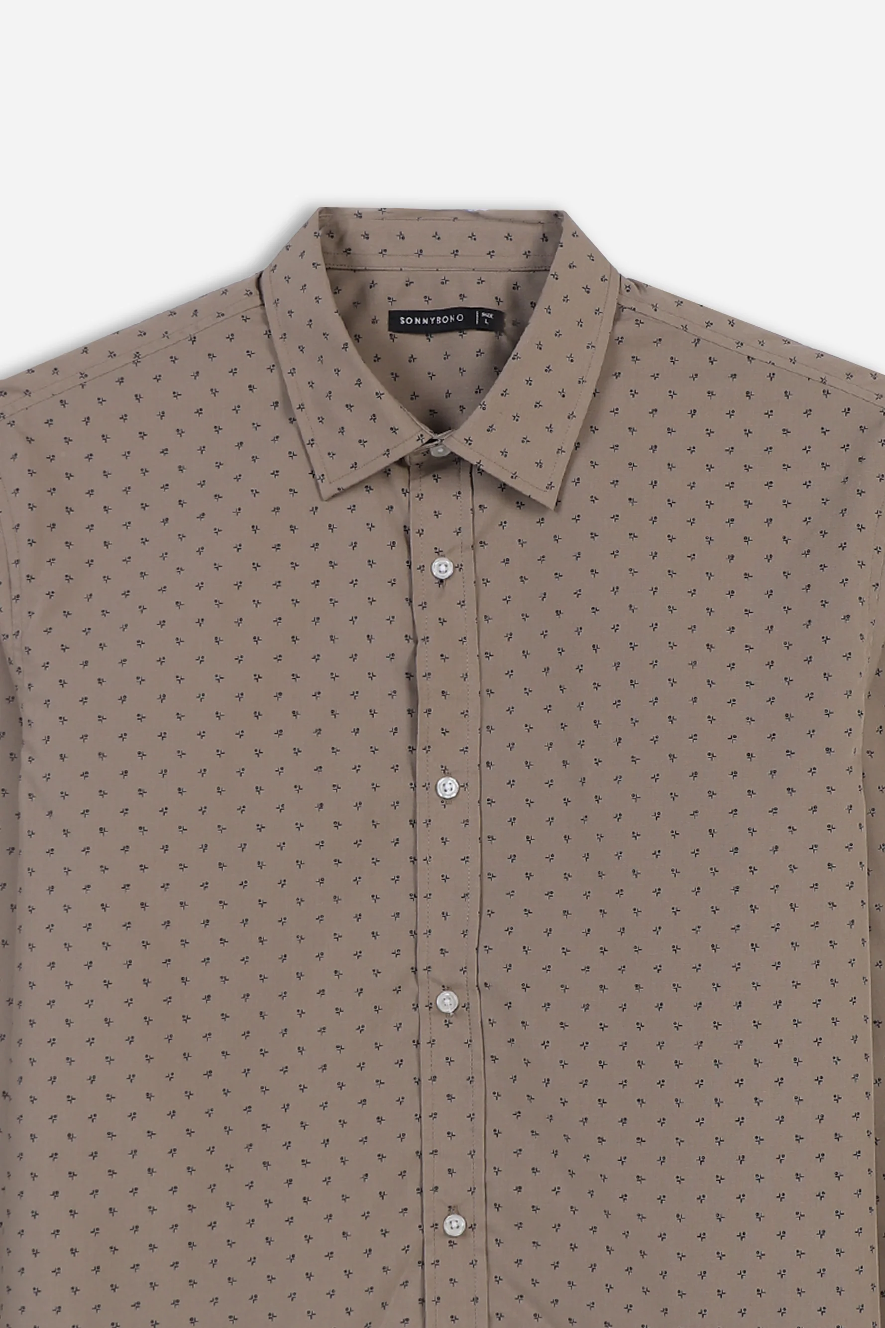 CAMICIA FANTASIA TORTORA - Image 2