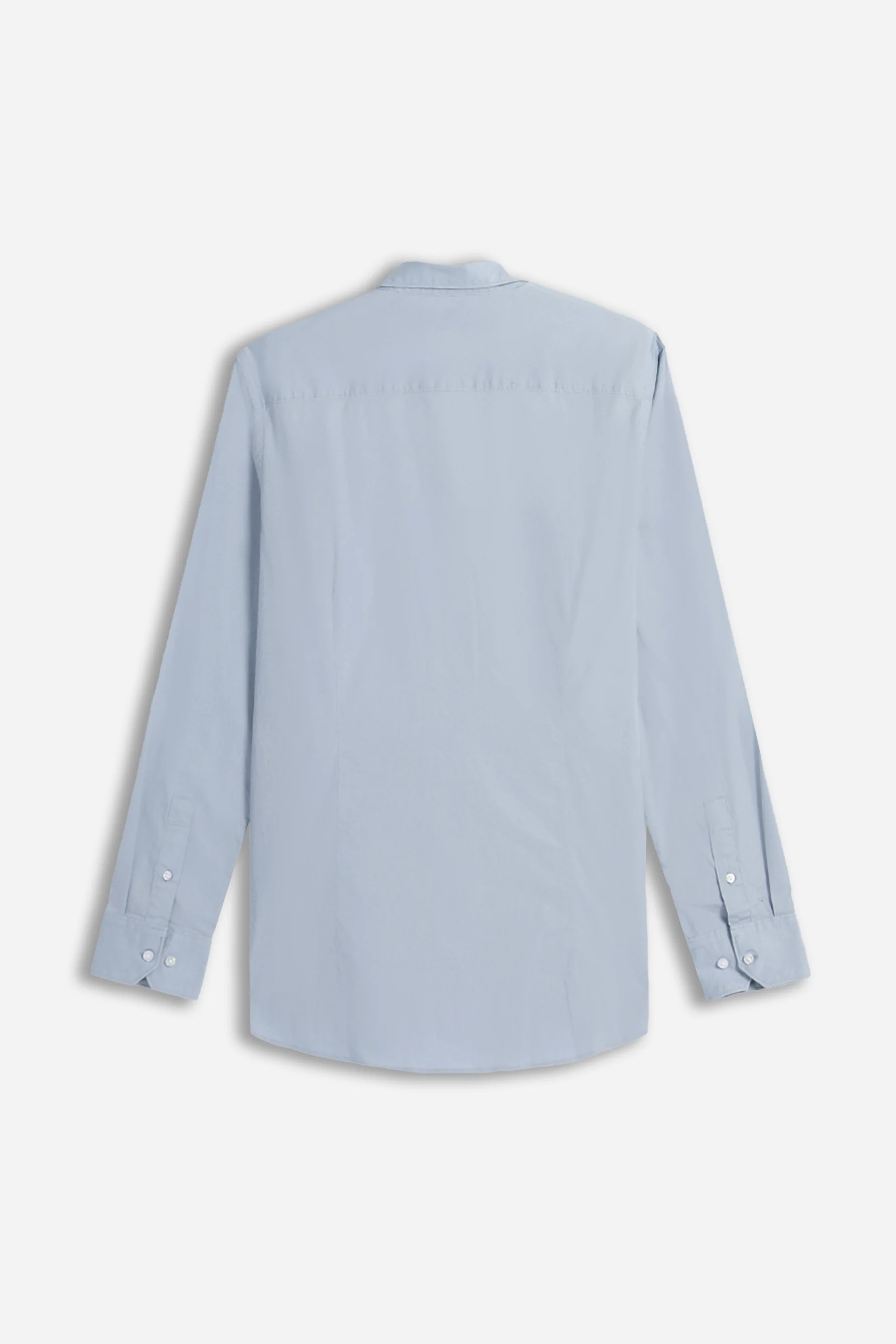 CAMICIA STRETCH BASIC AZZURRO - Image 4