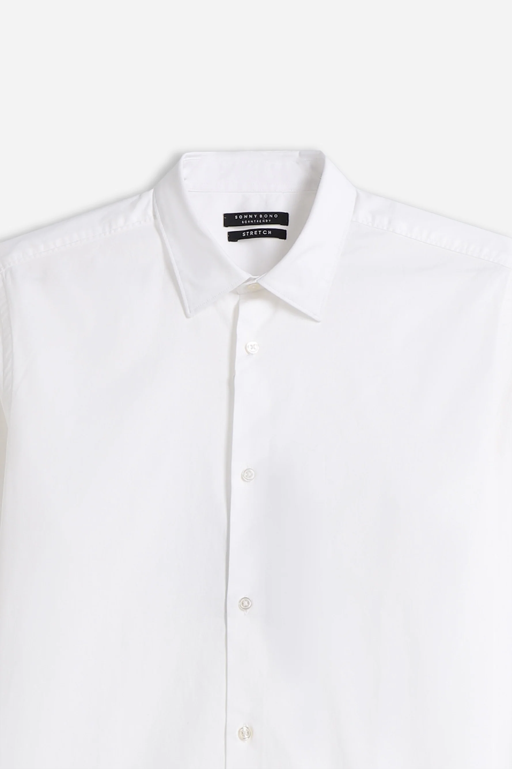 CAMICIA STRETCH BASIC BIANCO - Image 3