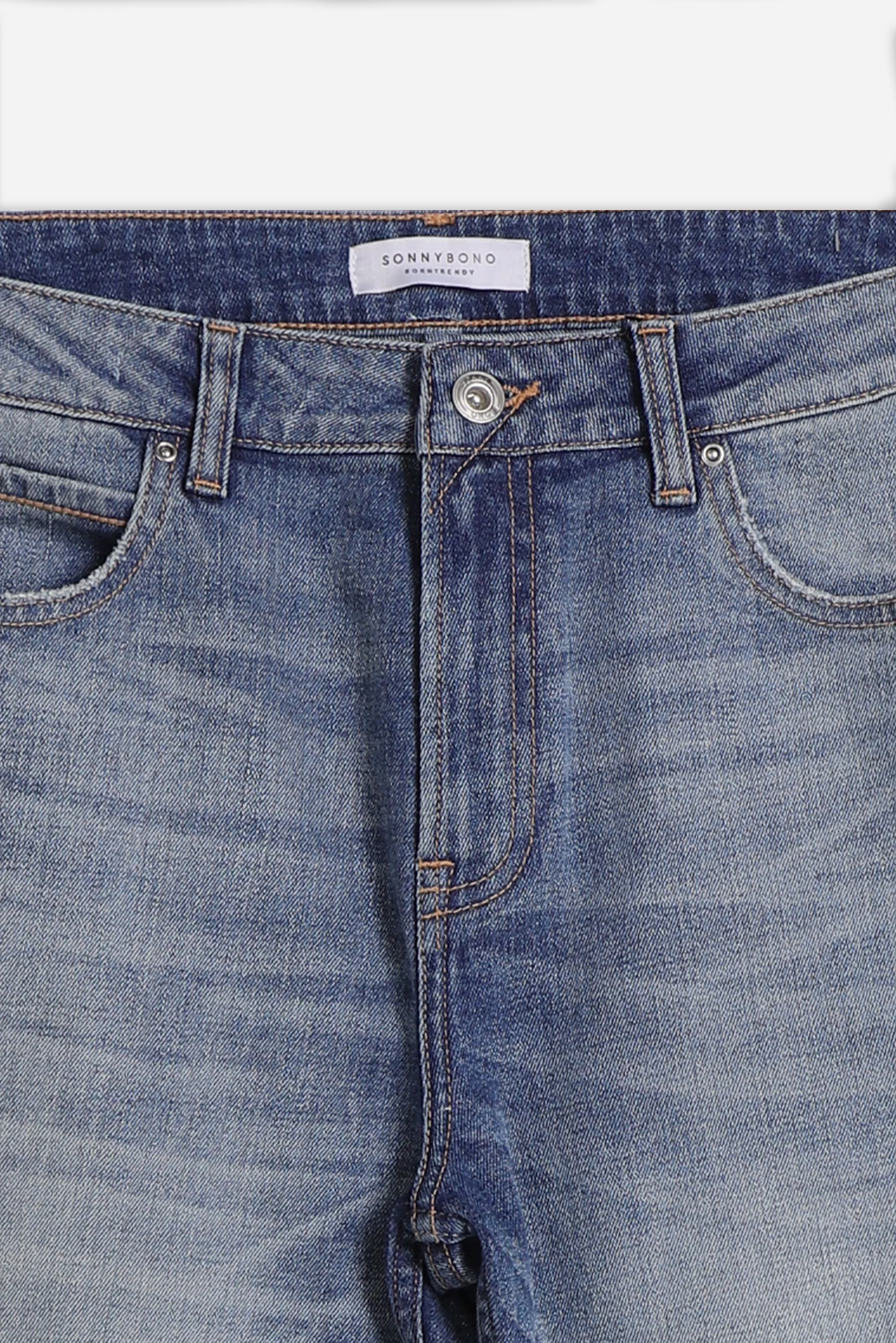 DENIM 5 TASCHE SLIM AZZURRO - Image 3
