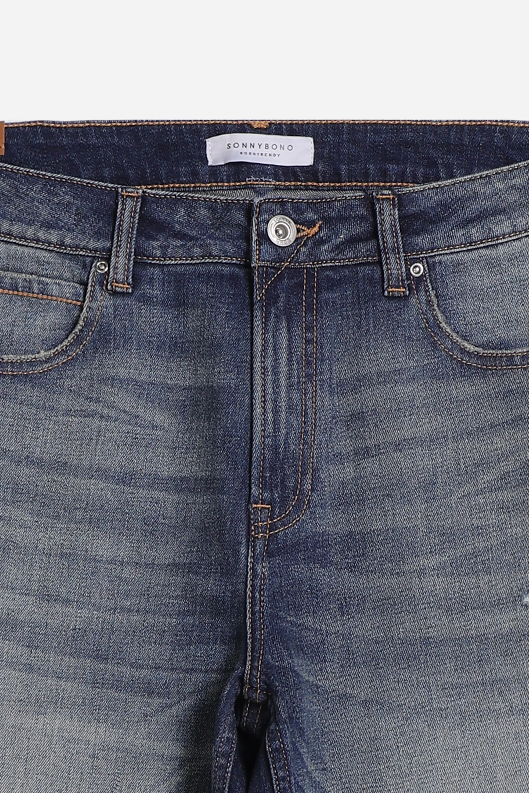DENIM 5 TASCHE SLIM INDACO - Image 3