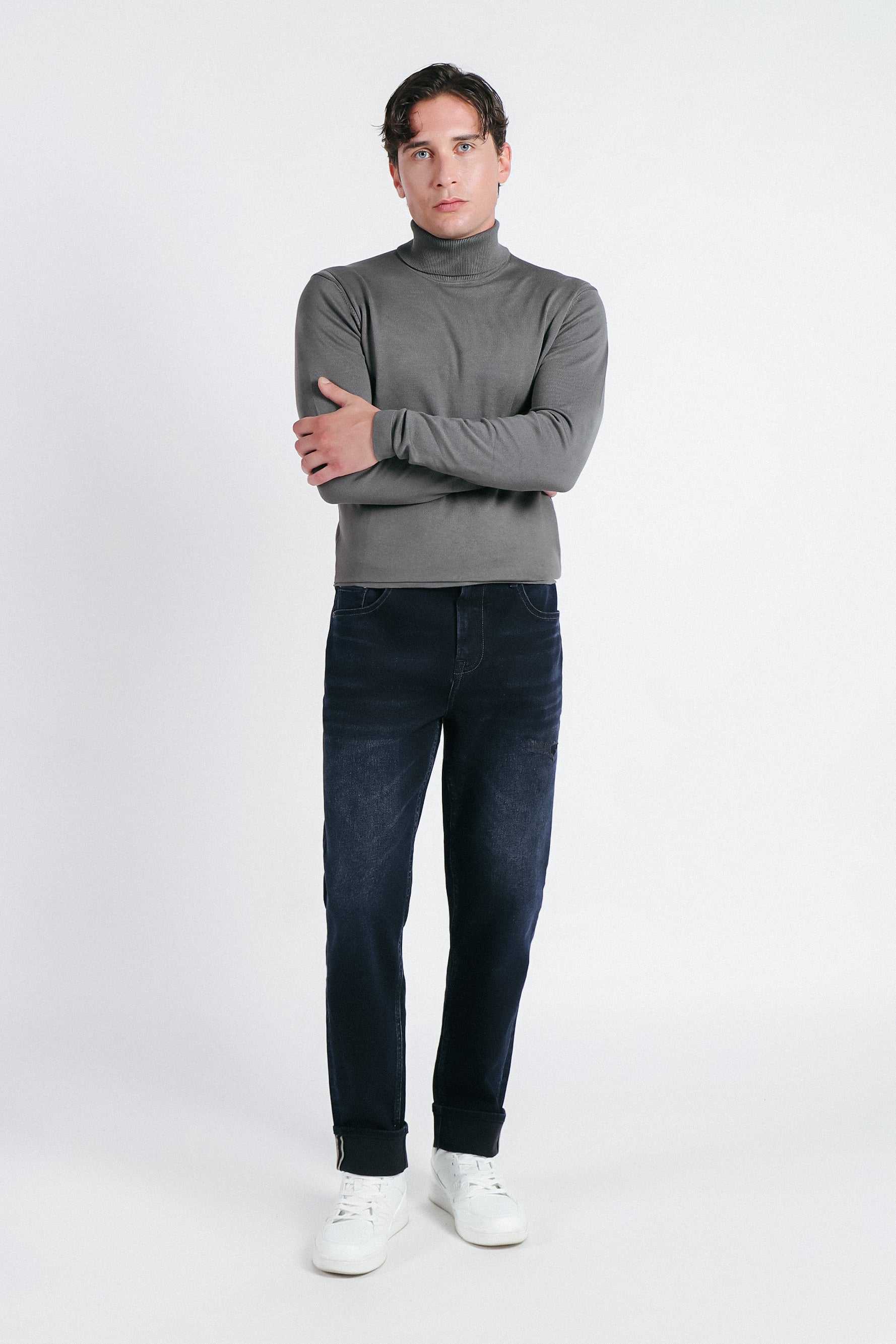 DENIM LOOSE FIT BLUBLACK - Image 2