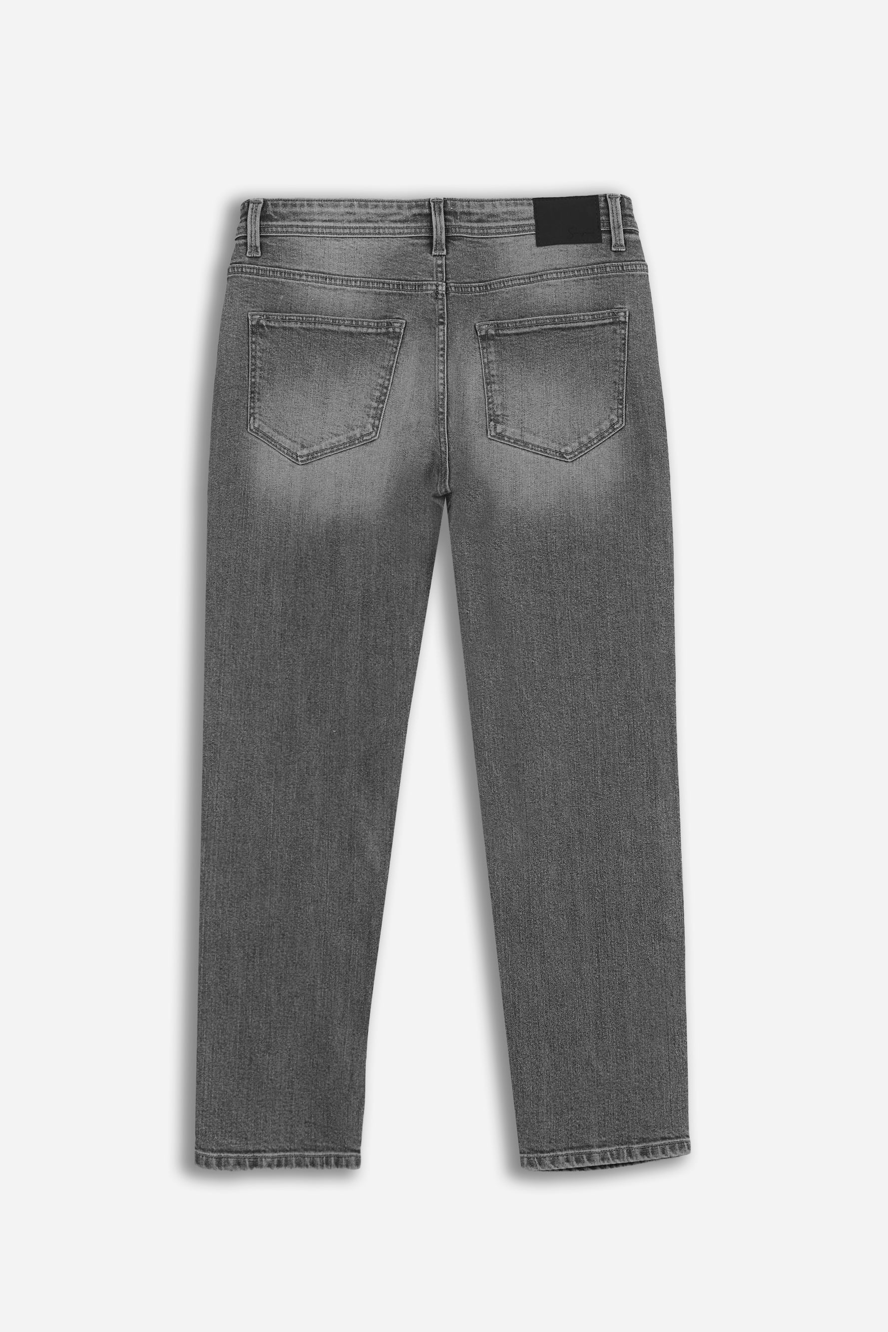 DENIM REGULAR FIT GRIGIO - Image 4