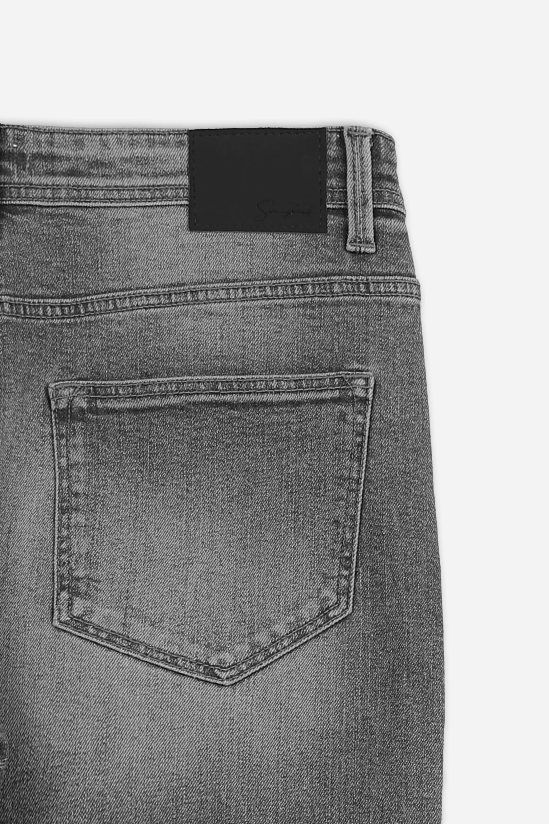 DENIM REGULAR FIT GRIGIO - Image 5