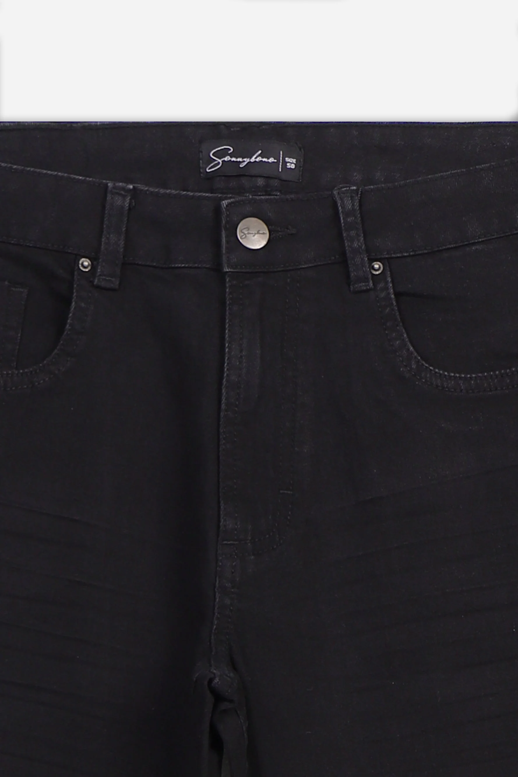 DENIM REGULAR FIT NERO - Image 3