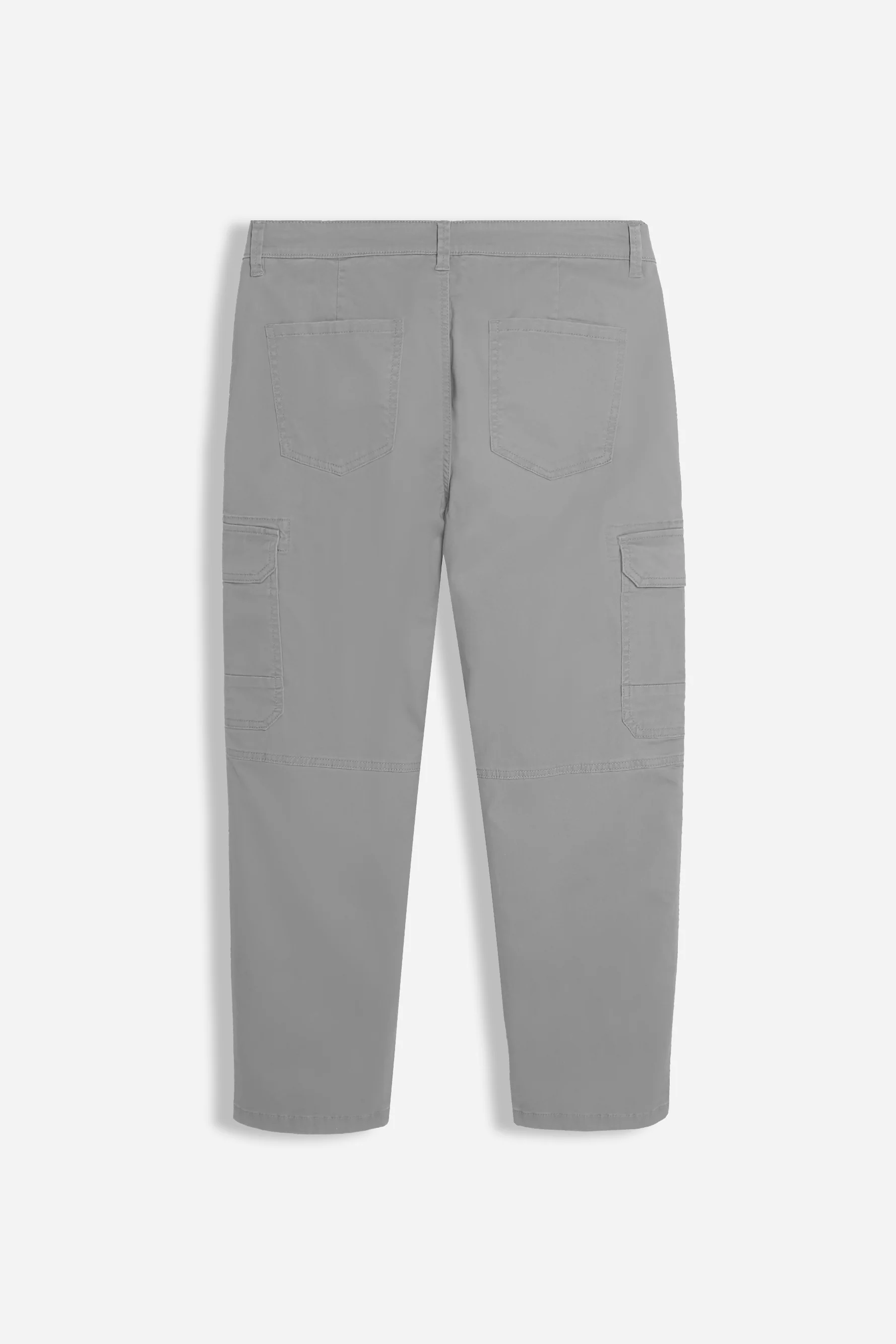 PANTALONE CON TASCONI LATERALI GRIGIO - Image 3