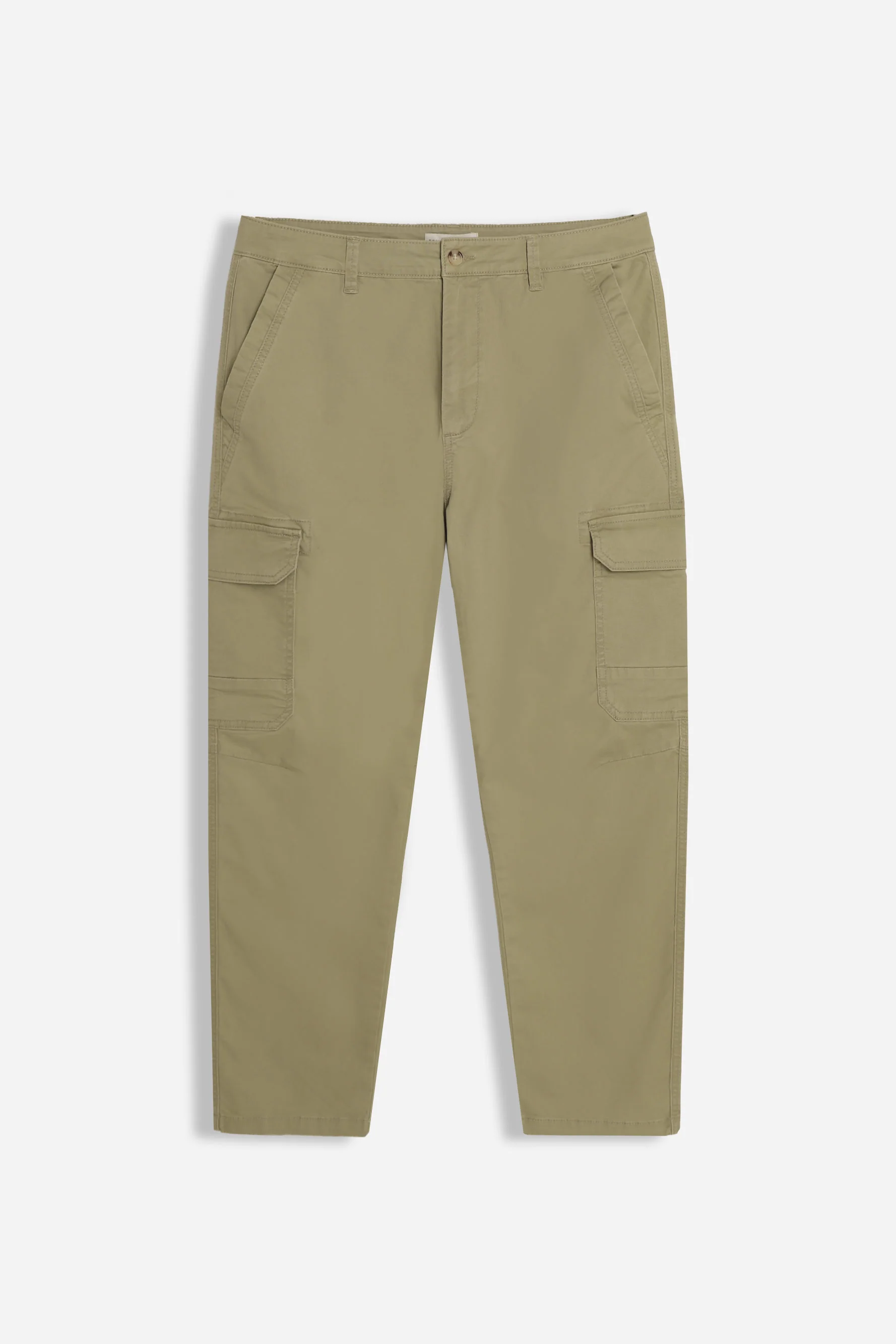 PANTALONE CON TASCONI LATERALI KAKI - Image 5