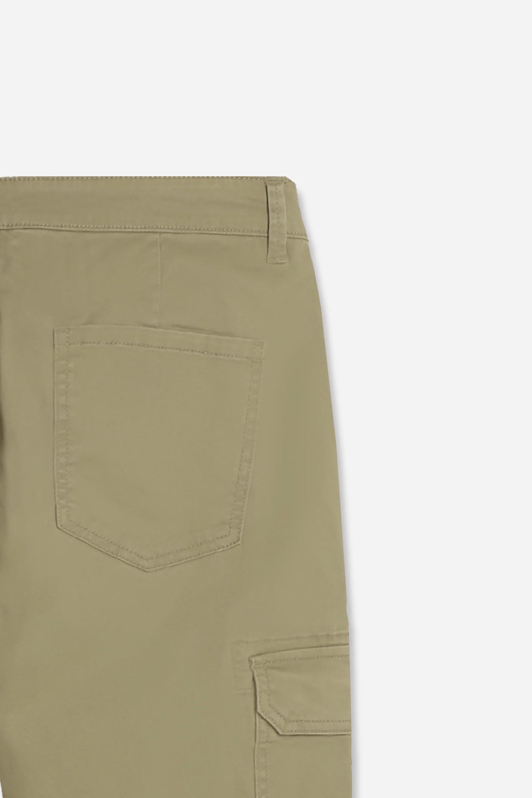 PANTALONE CON TASCONI LATERALI KAKI - Image 7
