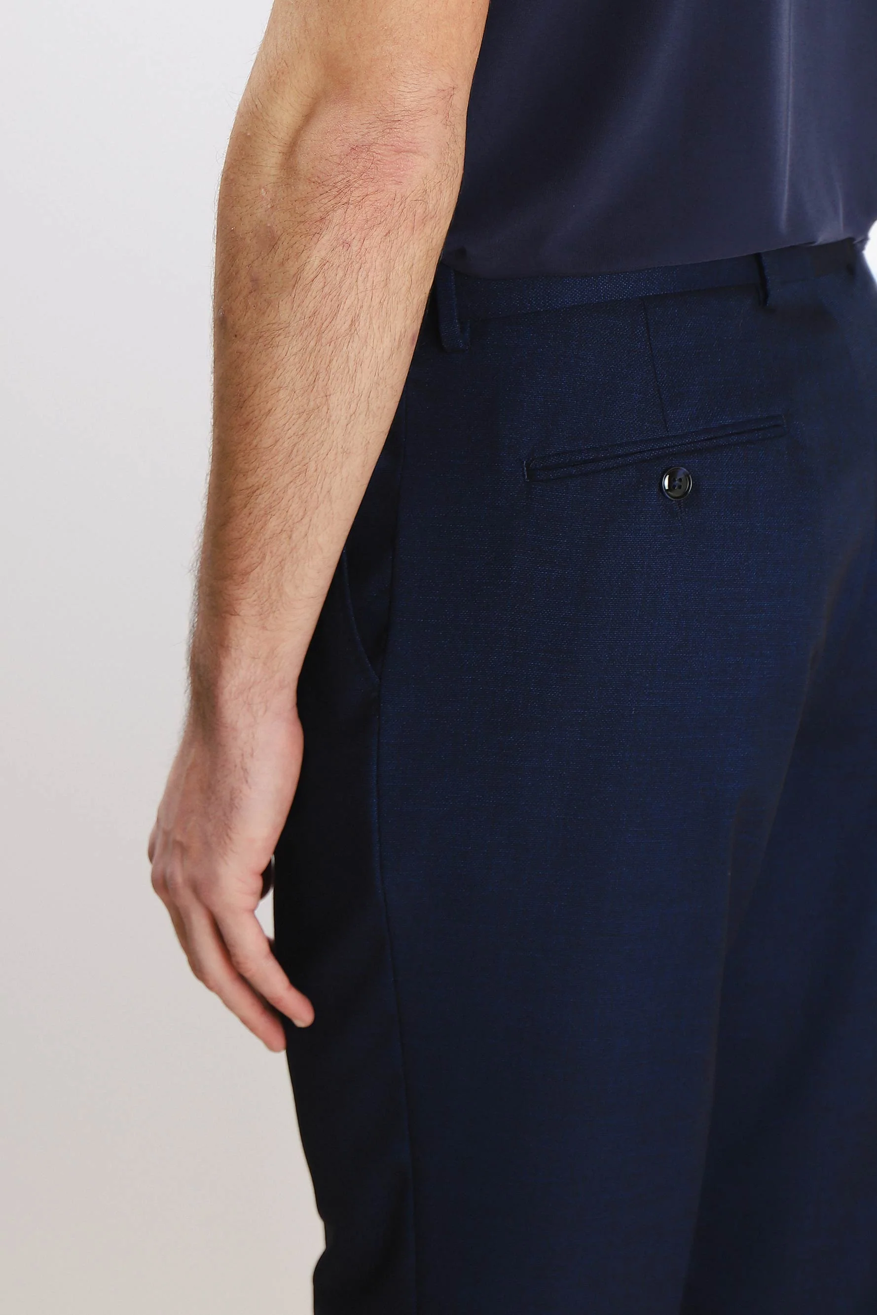 PANTALONE DA ABITO BLEU - Image 5