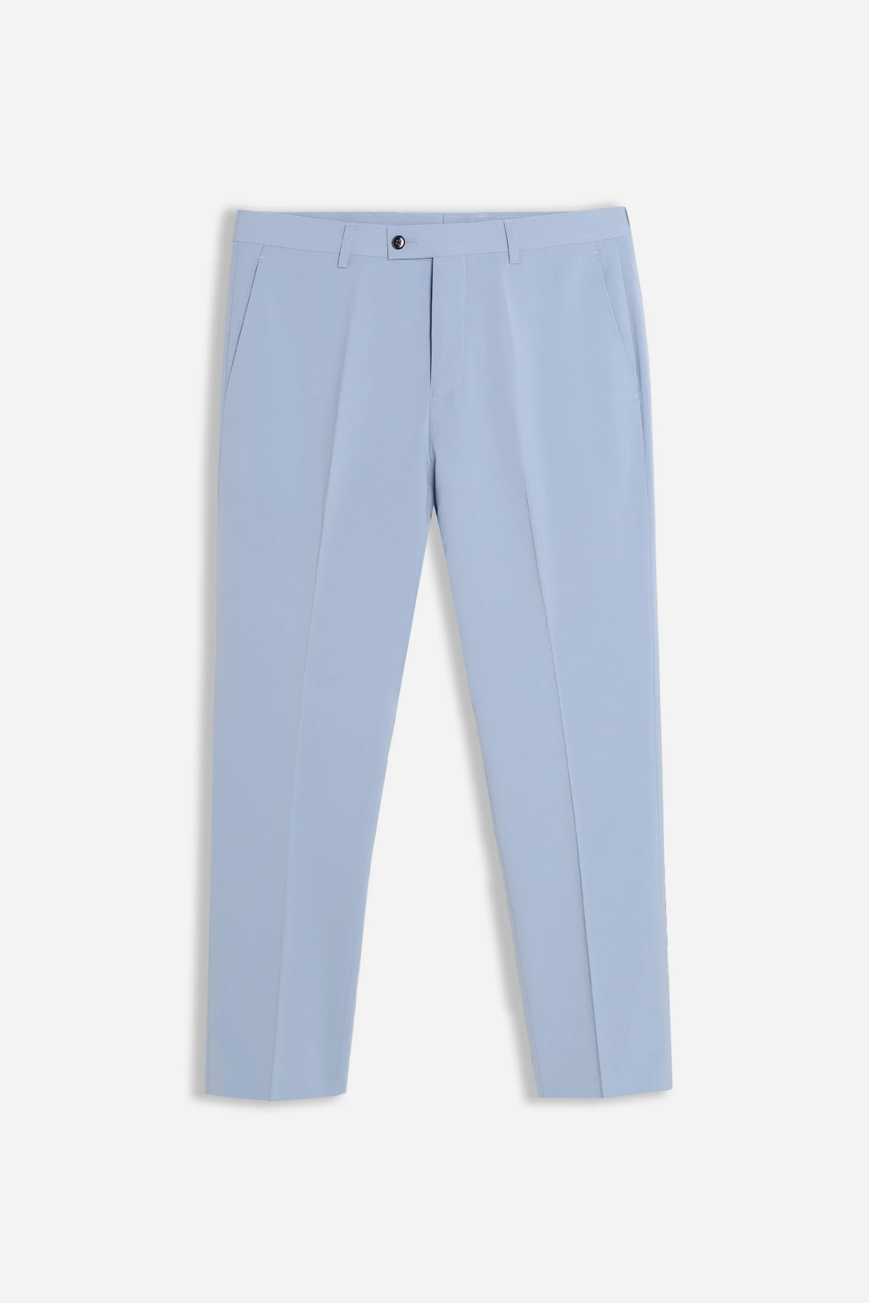 PANTALONE DA ABITO SENZA RISVOLTO CIELO - Image 6