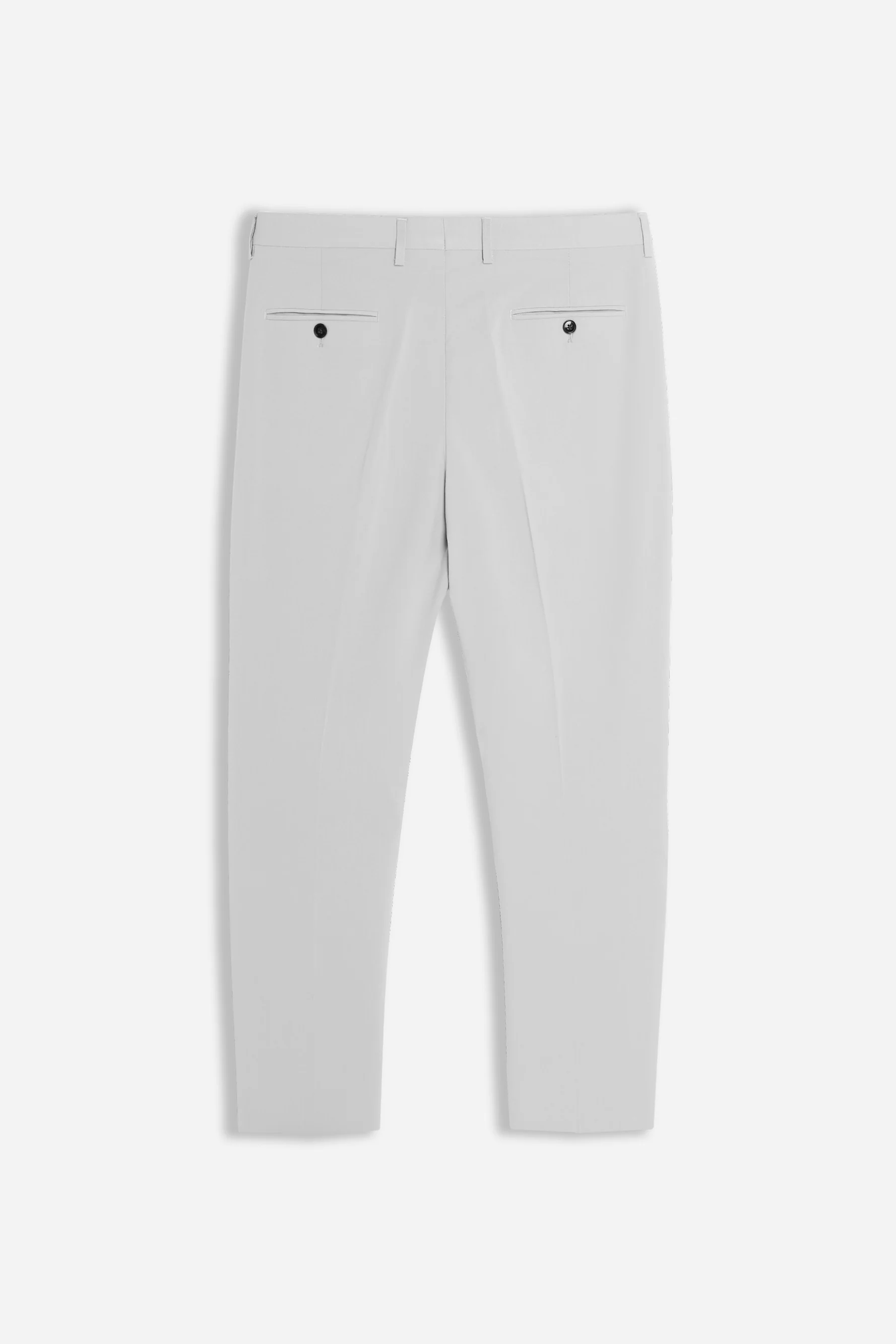 PANTALONE DA ABITO SENZA RISVOLTO GRIGIO - Image 7
