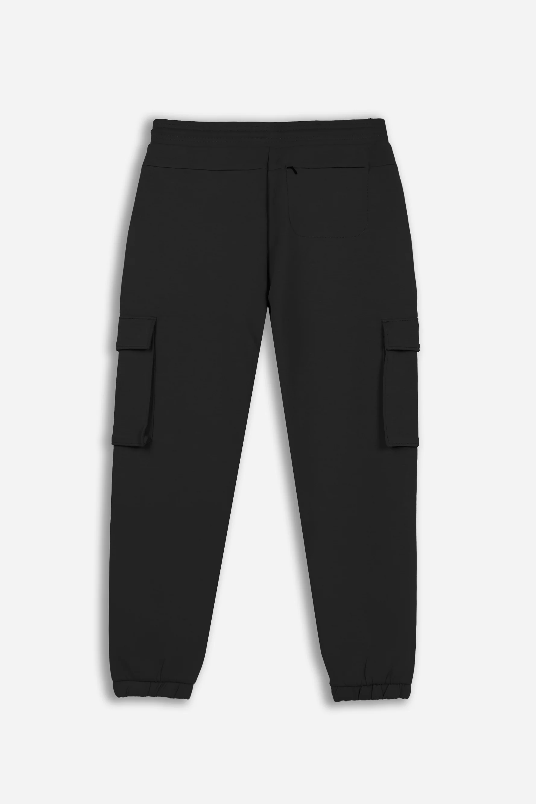 PANTALONE JOGGER IN FELPA NERO - Image 3