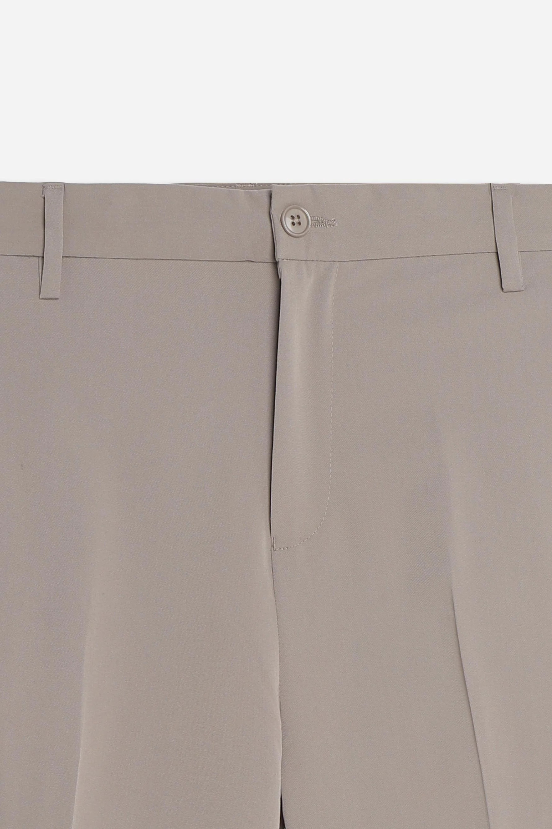 PANTALONE MORBIDO CON TASCONI SABBIA - Image 2