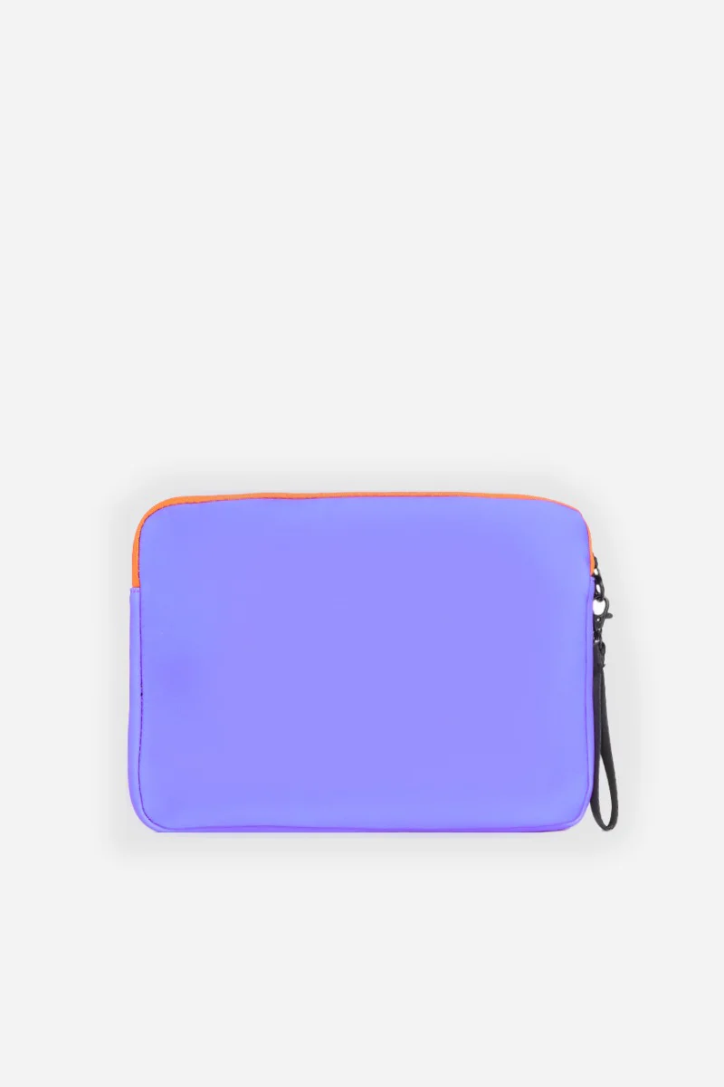 POCHETTE GRANDE CON STAMPA VIOLA - Image 3