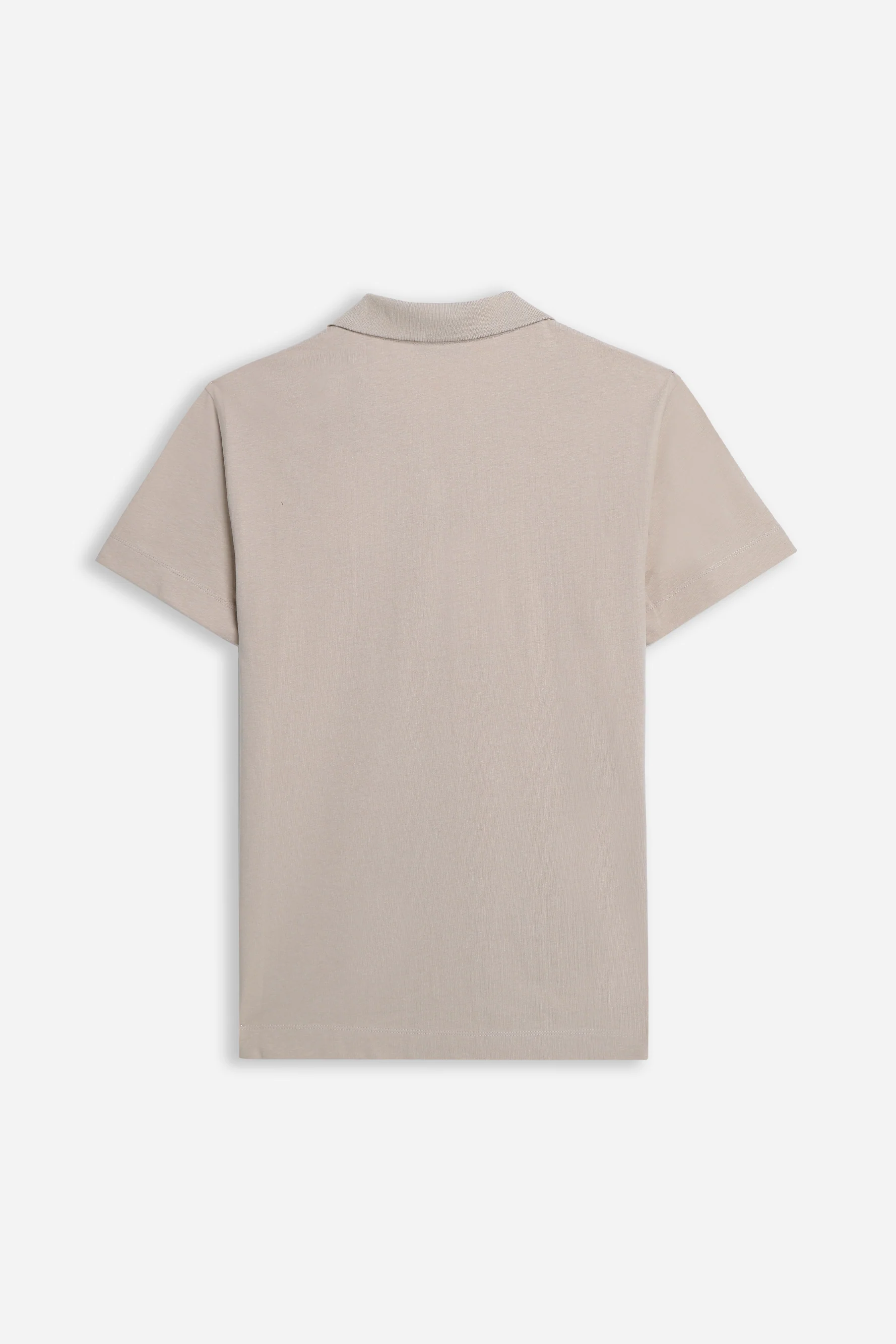 POLO COLLO DERBY IN COSTINA BEIGE - Image 3