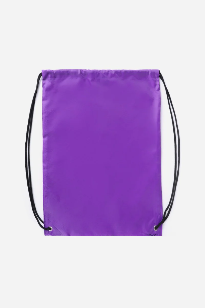 SACCA NYLON CON STAMPA VIOLA - Image 3