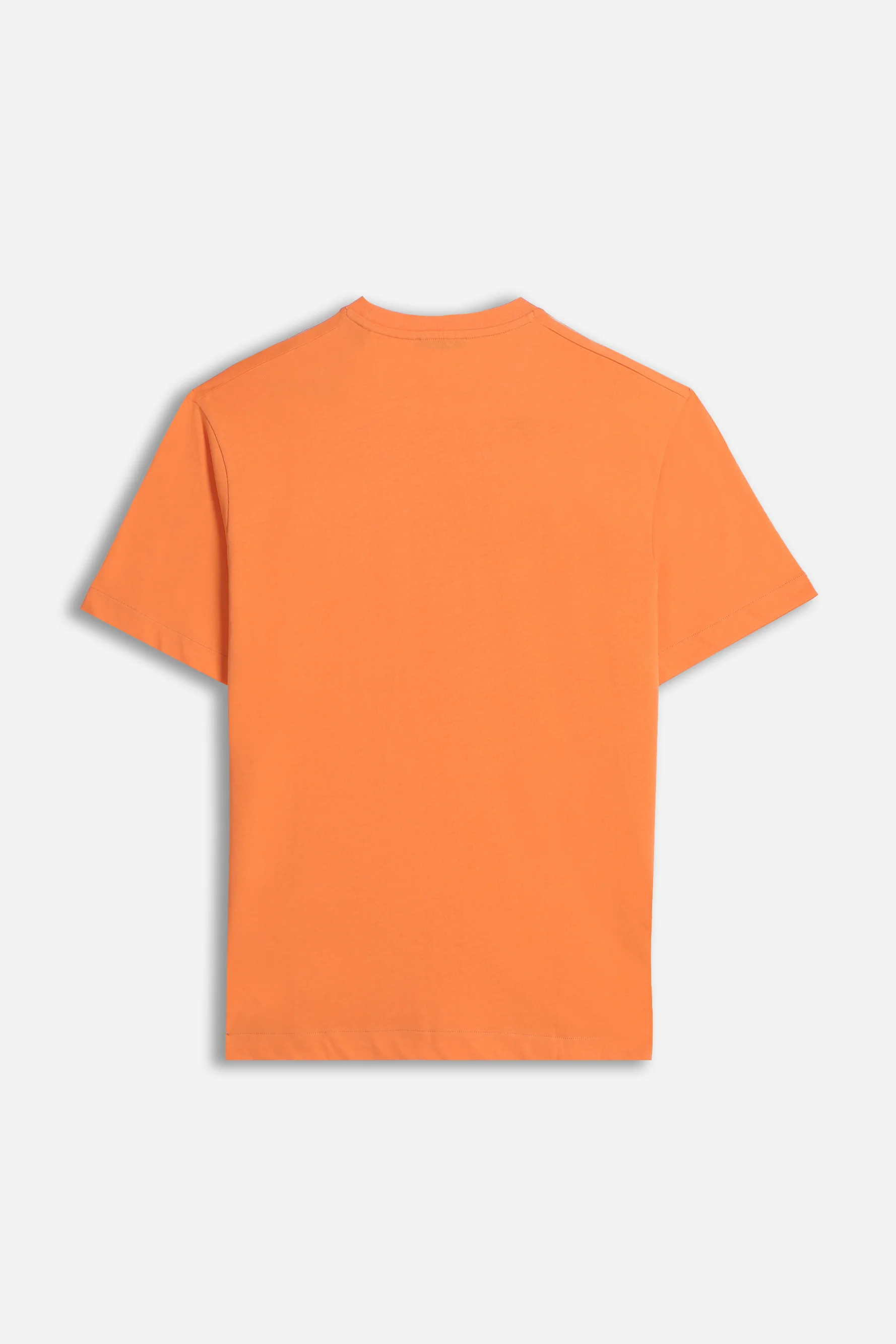 T-SHIRT CON LOGO STAMPATO ARANCIO - Image 3