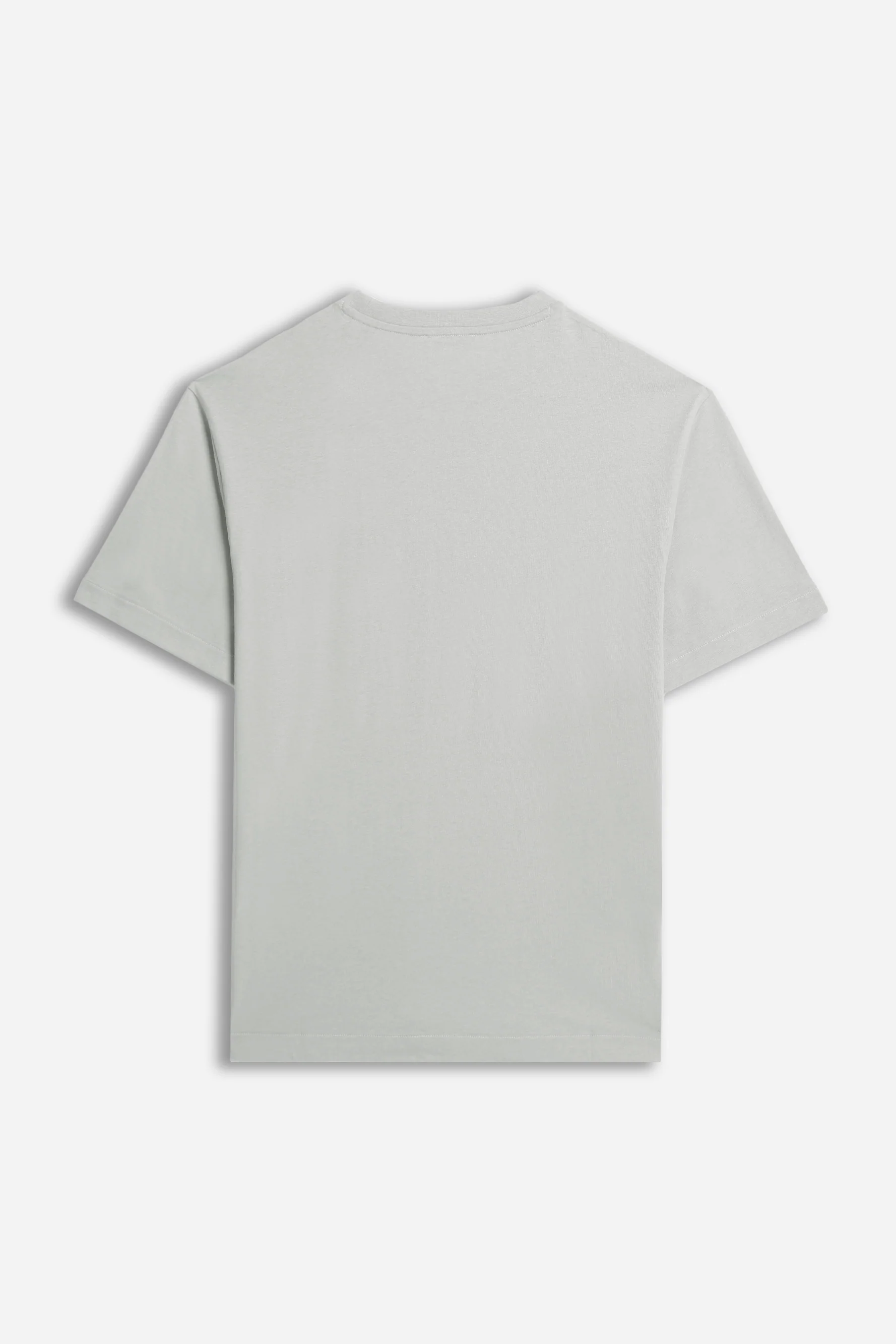 T-SHIRT CON LOGO STAMPATO GRIGIO CHIARO - Image 3