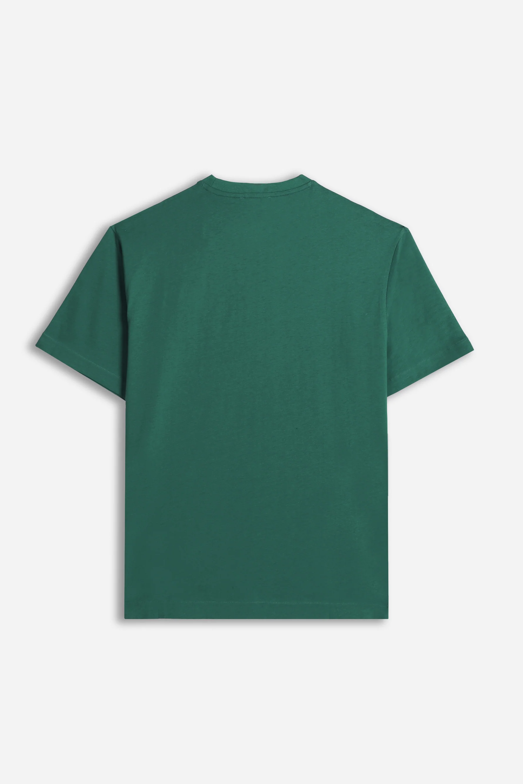 T-SHIRT CON LOGO STAMPATO VERDE BOSCO - Image 3