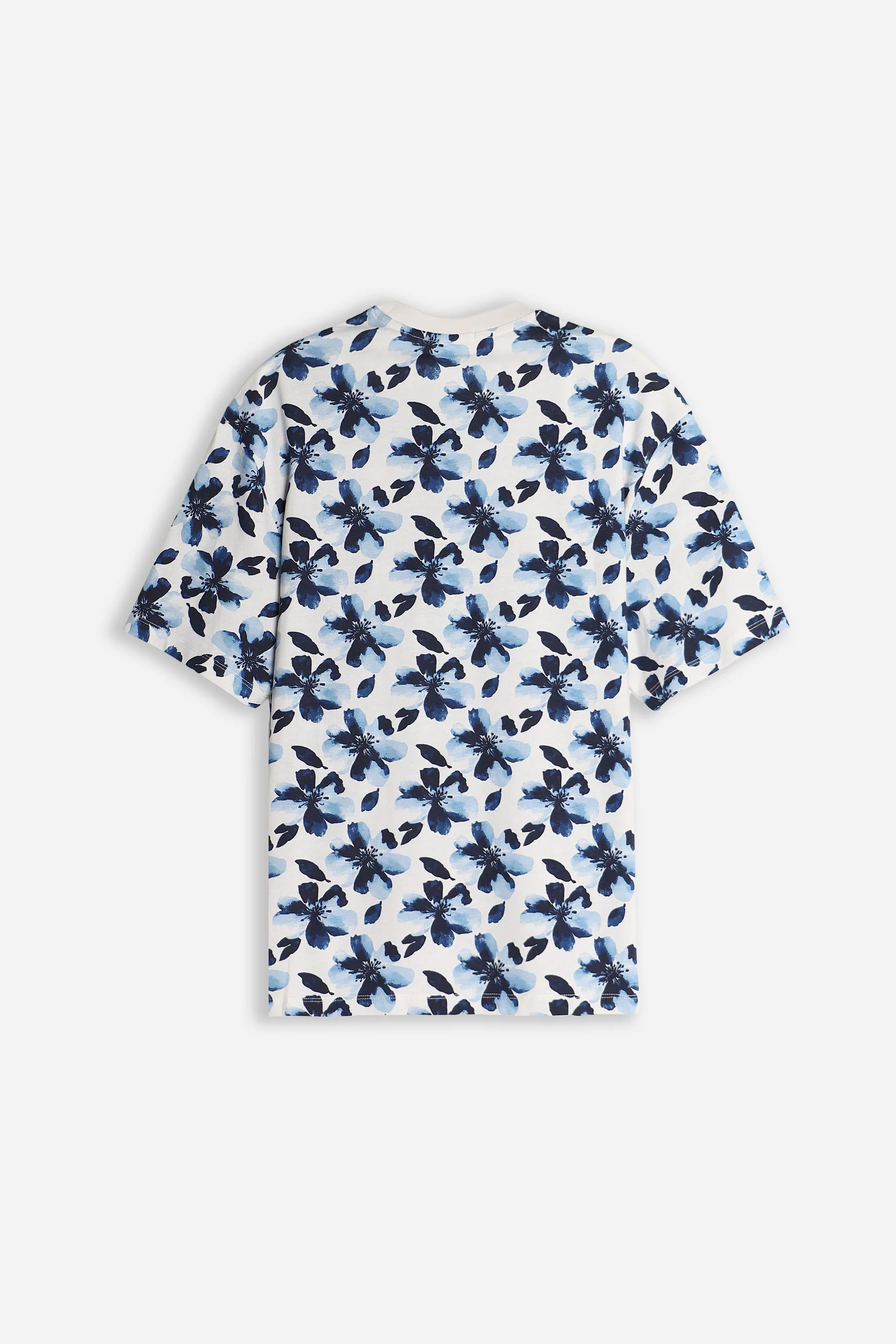 T-SHIRT GIROCOLLO FANTASIA F BLU - Image 3