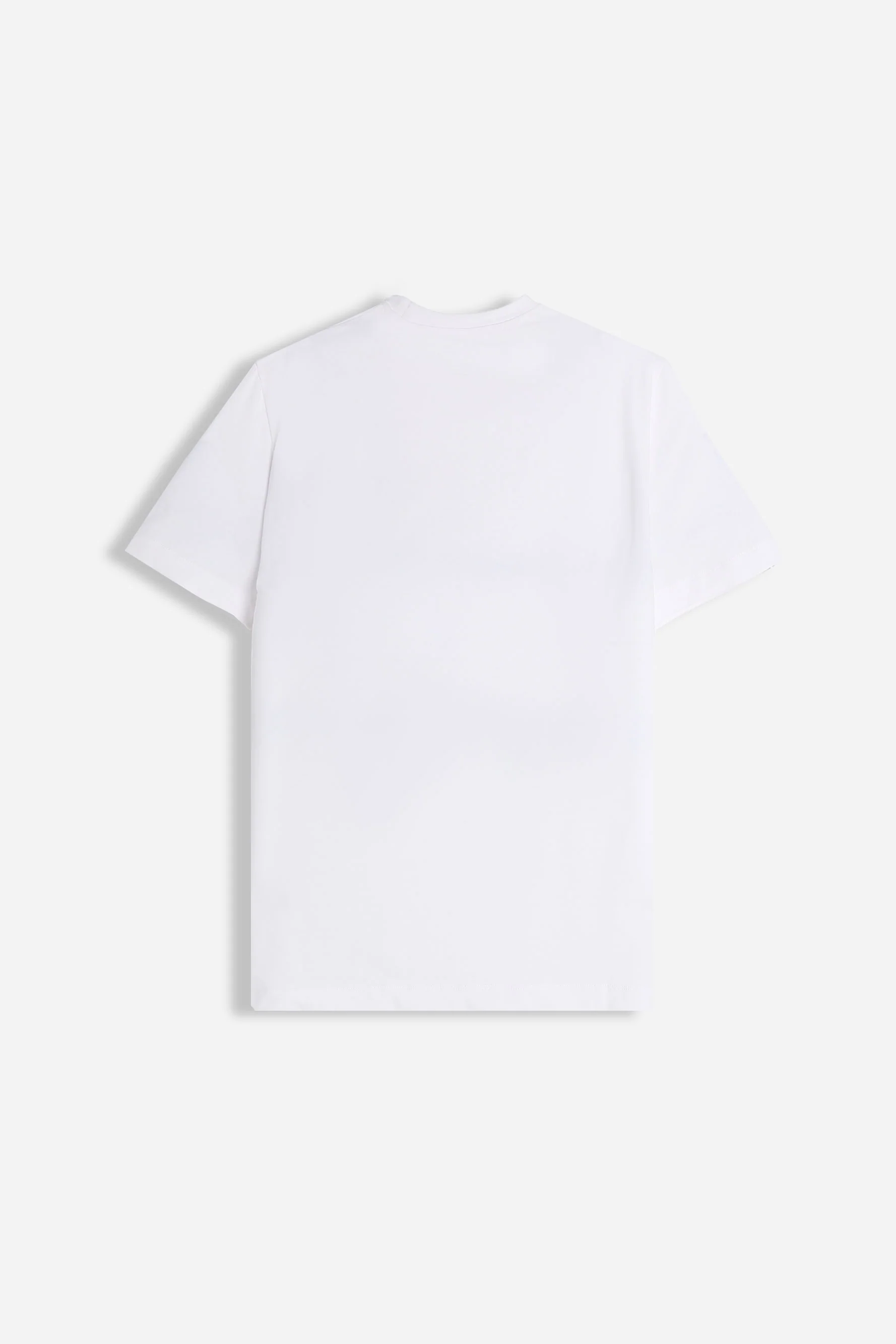 T-SHIRT GIROCOLLO MANICA CORTA BIANCO - Image 4
