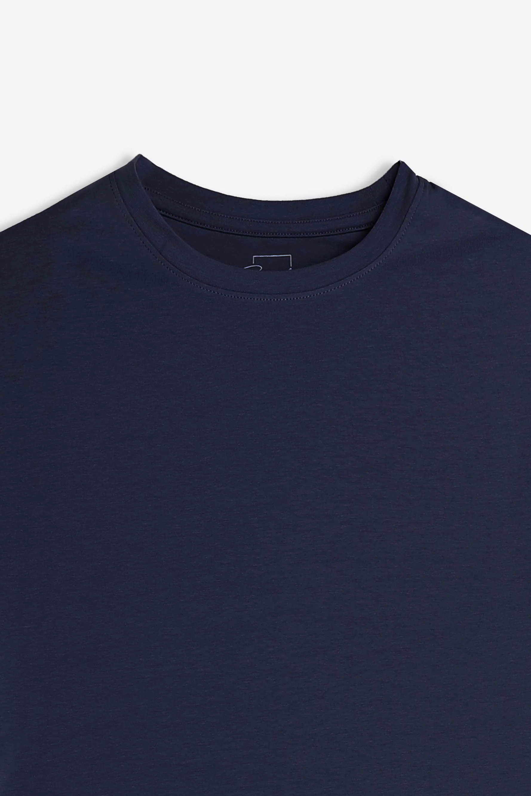 T-SHIRT GIROCOLLO MANICA CORTA BLEU - Image 3