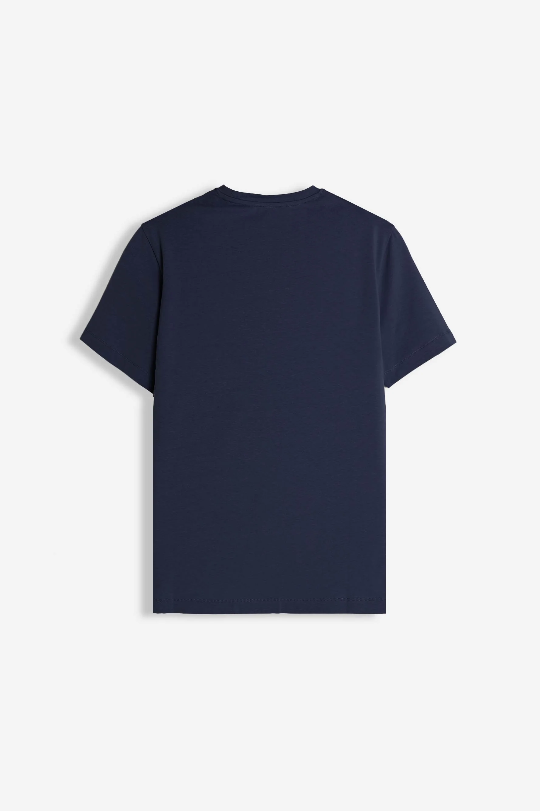 T-SHIRT GIROCOLLO MANICA CORTA BLEU - Image 4
