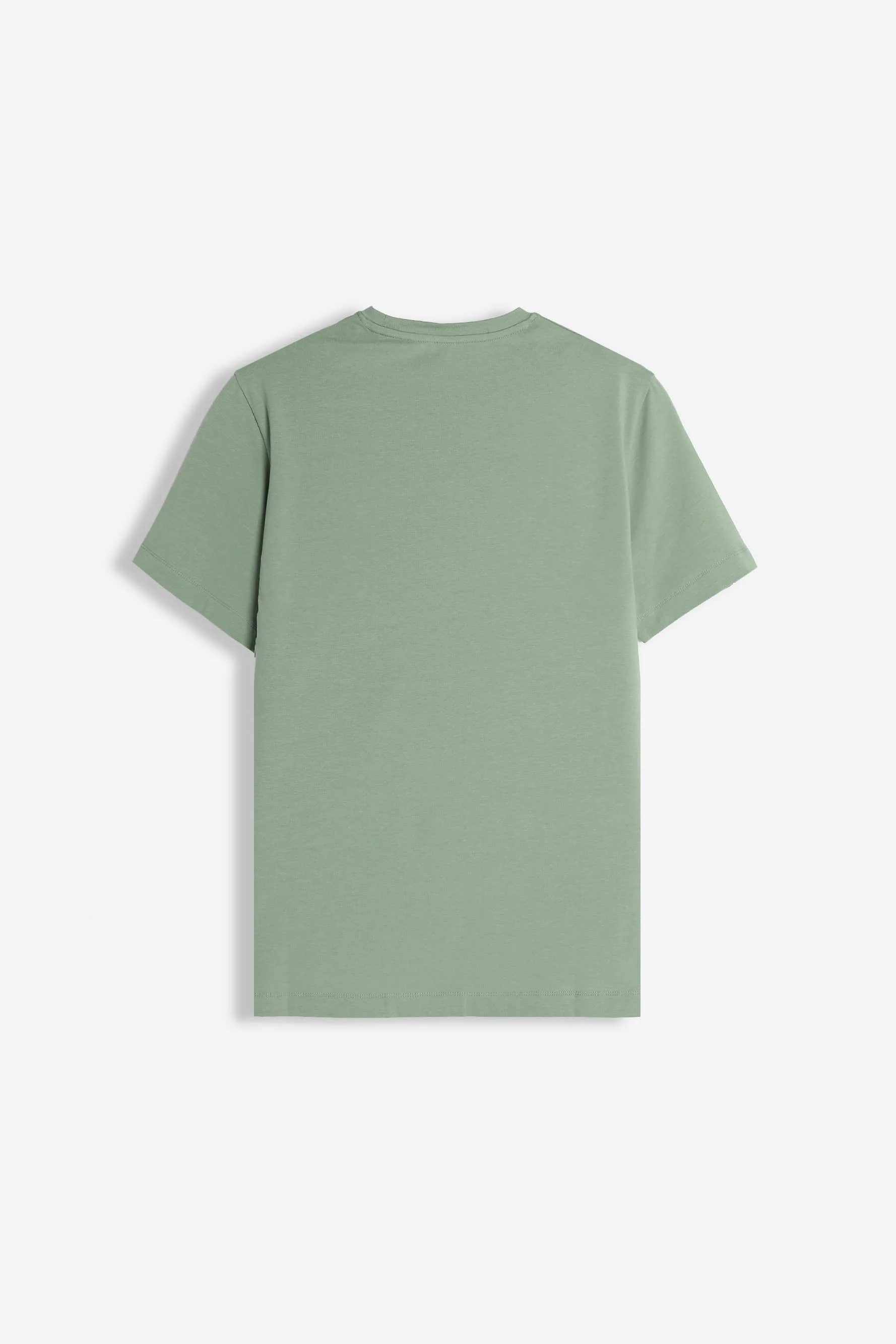 T-SHIRT GIROCOLLO MANICA CORTA TORTORA - Image 4